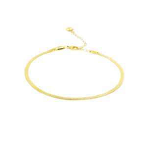 18k gold plated anklets