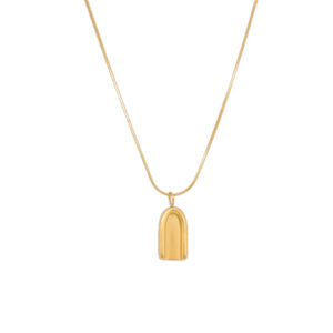 18k gold plated necklace