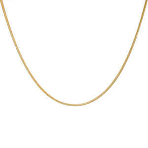 18k gold plated necklace