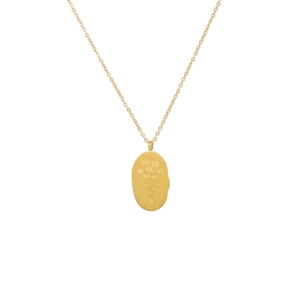 18k gold plated necklace