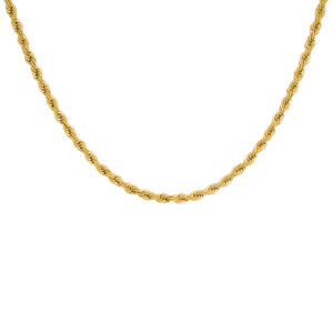 18k gold plated necklace