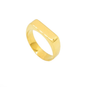 18k gold plated ring