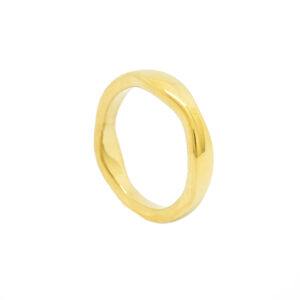 18k gold plated ring