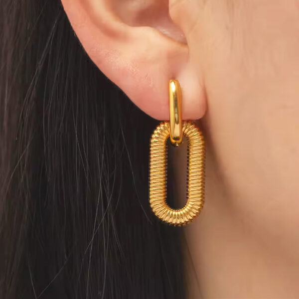 Anaya Gold Earring - Image 2