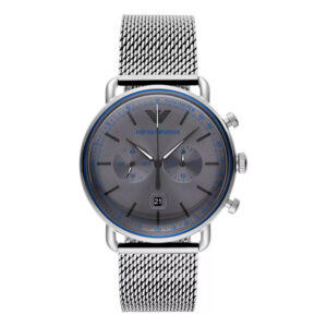 Emporio Armani AR11383, men's watch, with gray dial and stainless steel strap
