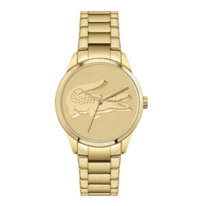 Lacoste 2001175, women's watch with gold dial and stainless steel strap