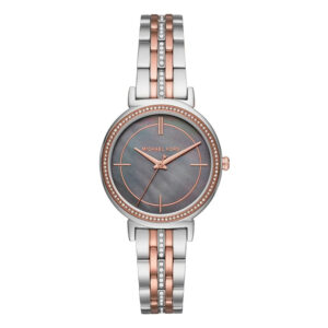 Michael Kors MK3642, women's watch with gray dial and stainless steel strap