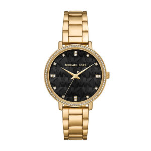 Michael Kors MK4593, women's watch with black dial and stainless steel strap